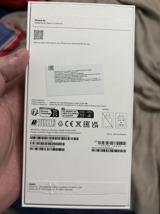 Iphone Air 256gb