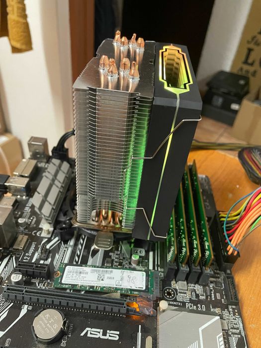 Coler Intel LGA 1150, 1151, 1200,1700, AMD AM3, AM4, AM5, led, cupru