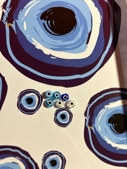 Герданчета от мъниста със синьо око