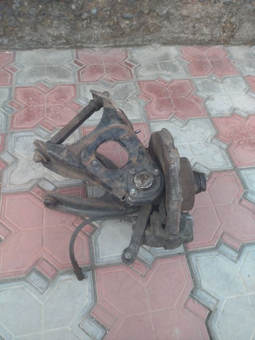 Левая сторона подвески жигули