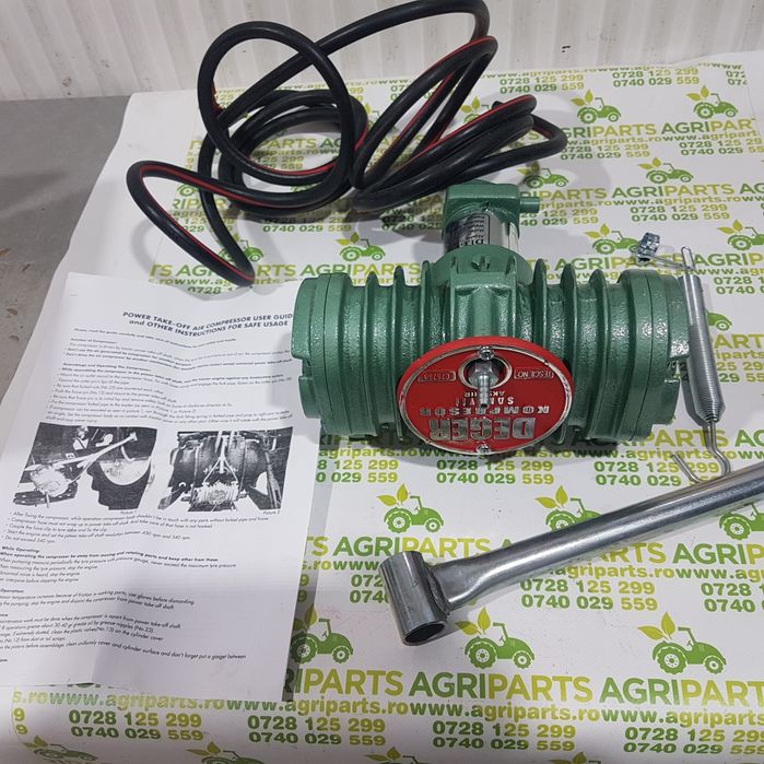 Compresor pentru priza putere tractor, 8 bari