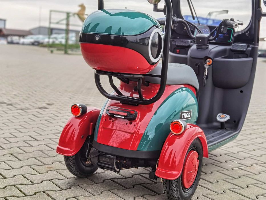 Triciclu electric THOR ELEGANCE tuk tuk 1000W nou  Agramix
