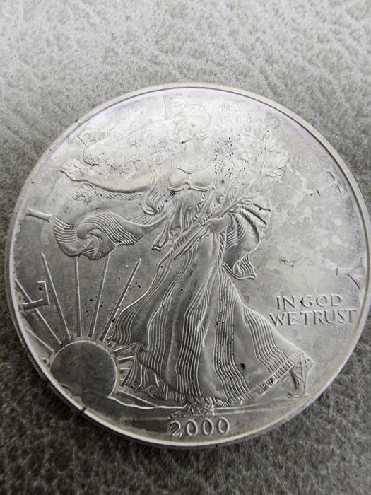 Монеты США серебра 1 доллар