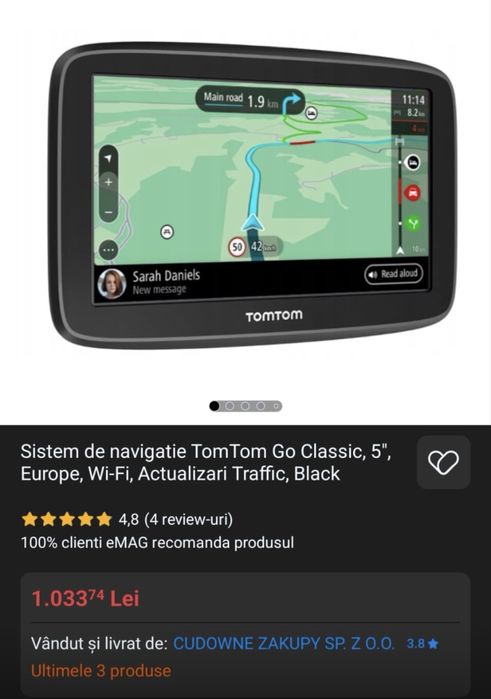 Gps TOM TOM 5 GO Navigatie/Gps
