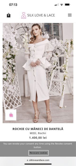 Rochie Silk Love and Lace