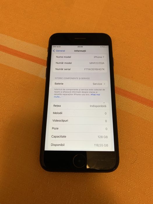 Iphon 7 128gb impecabil.