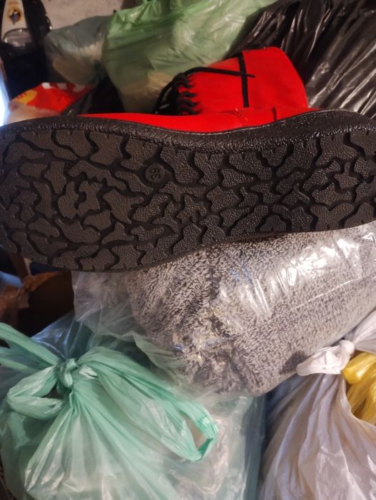 Дамски ботуши,естествена кожа.