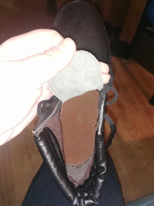 Bocanci de piele neagră 40