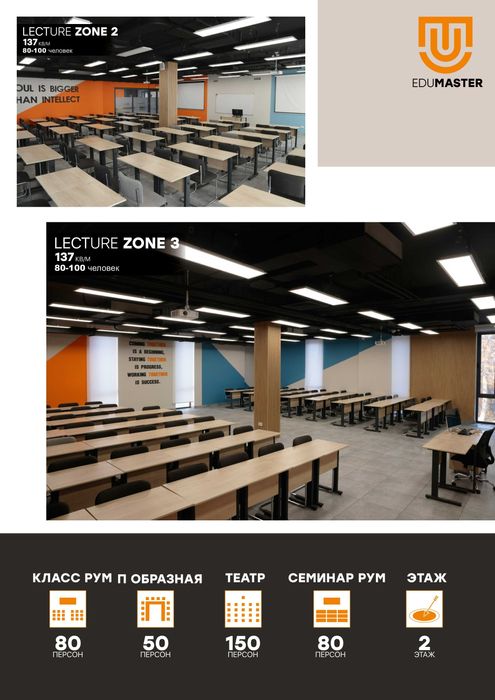 Аренда конференц- залов для 50-250 человек в рядом с Мечетом Новза