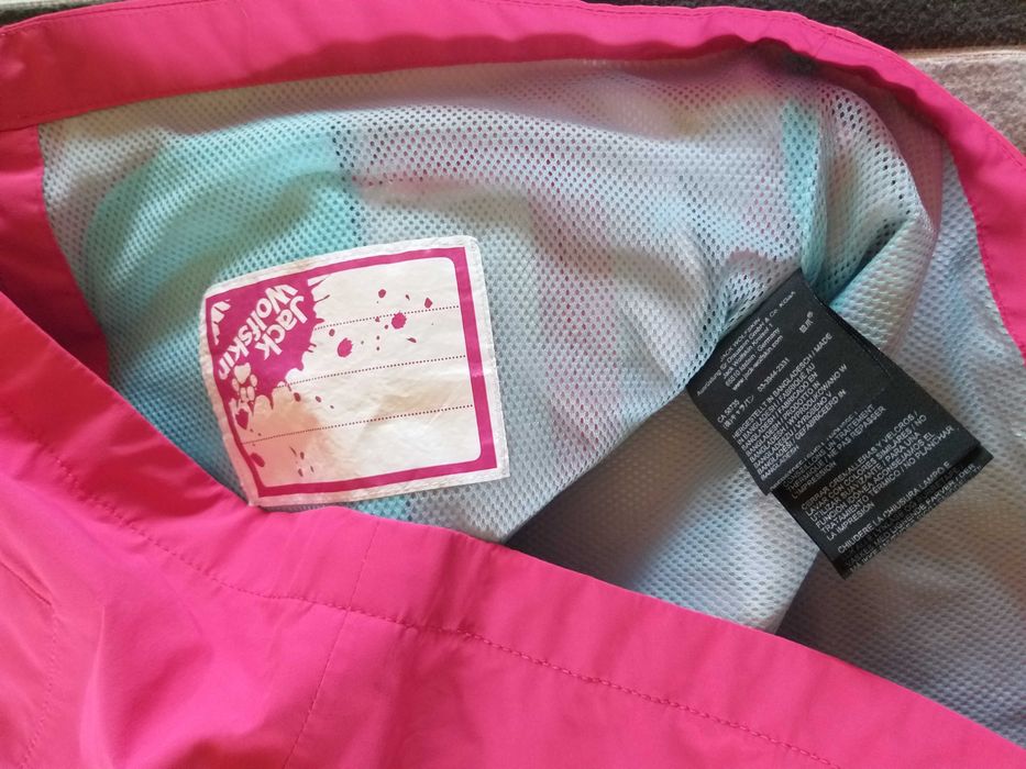 Jack Wolfskin Pine Creek Chaqueta - юношеско яке-мембрана 152см