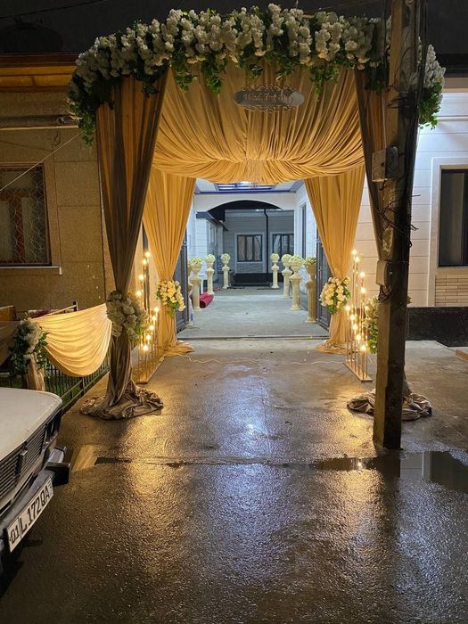 Оформления Карабл калсо арка ва бошка турдаги оформления хизмати