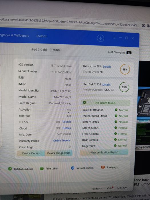 Ipad generatia 7 128gb