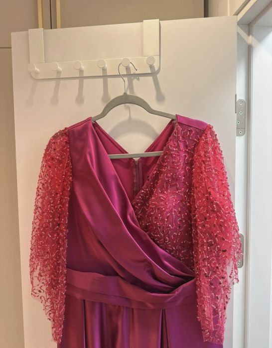 Rochie eveniment, fucsia, marime 48