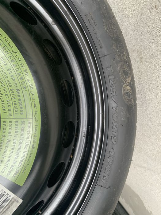 Roata rezerva slim / R17 /  R/ 18/. R19  R/20 Audi vw