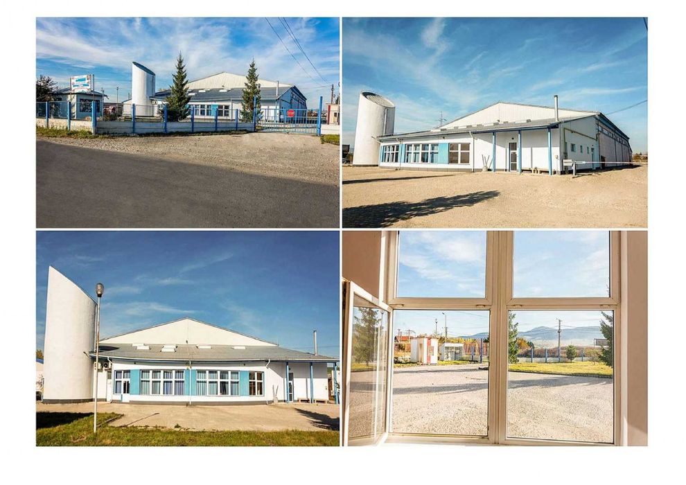 Clădire industrială: Hală/depozit cu birouri