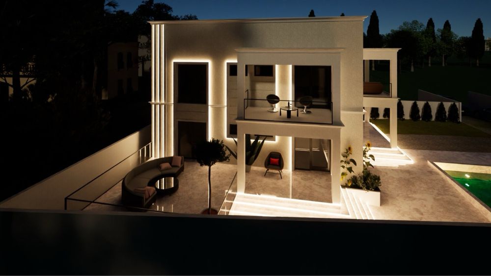 Vilă modernă premium cu piscină și design deosebit – Gloria Residence
