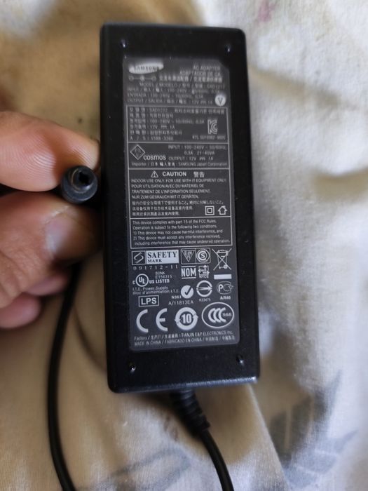 Alimentator încărcator Samsung mufa subțire sad1212 12v 1amp