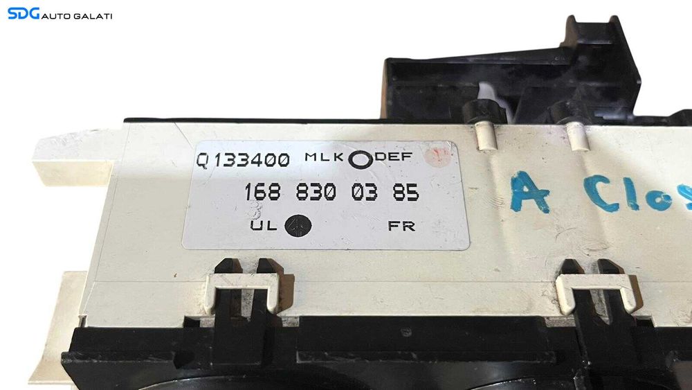 Panou Modul Unitate Comanda AC Aer Conditionat Clima Climatic Mercedes Clasa A Class W168 1997 - 2004 Cod 188300385 [LC1210]