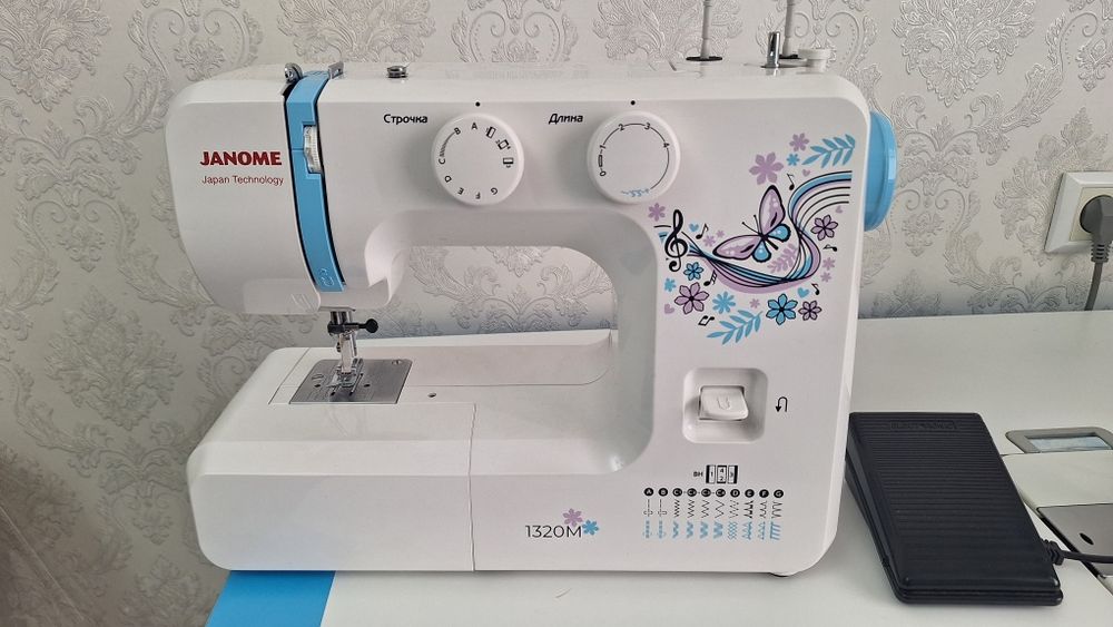 Janome tikuv mashinasi, Janome швейная машина
