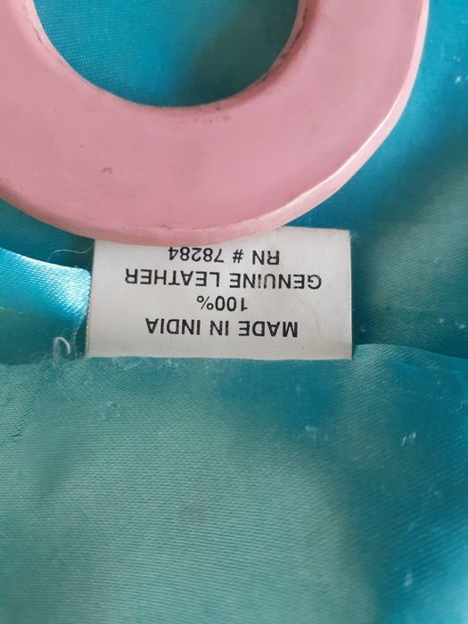 Куртка кожаная пиджак (Индия)