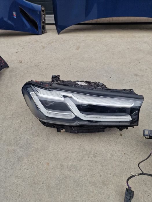 Bot complet fata capota bara aripi faruri bmw g30 g31 lci facelift