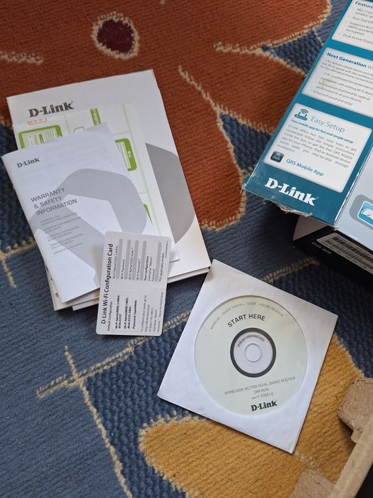 Router D-Link AC750 dual band 2.4 si 5ghz