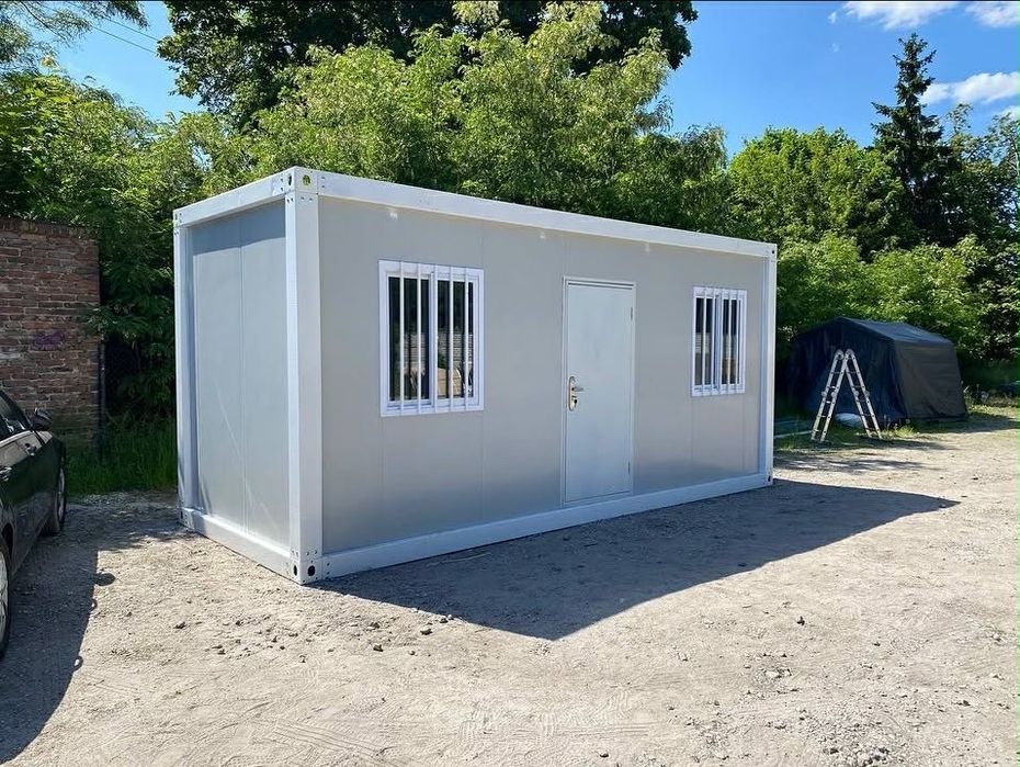 Офис контейнер склад Наличност На лизинг 6х3м Павилион бутка