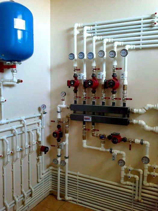 Монтаж систем отопления и котельного оборудования