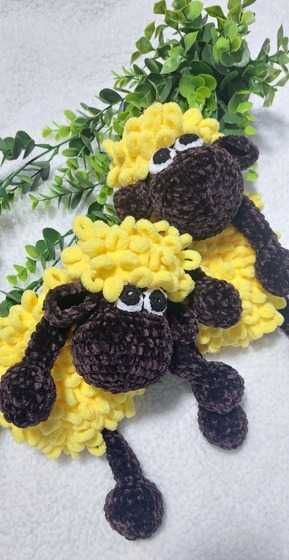 Вязанные барашки