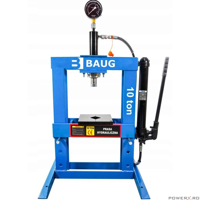 Presa hidro - pneumatica, hidraulica, pneumatica 10 tone Baug