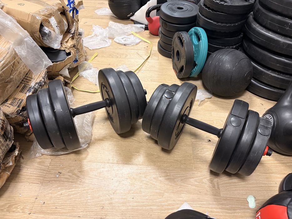 Gantere Reglabile set 20 kg+20 kg noi prt promo 200 lei