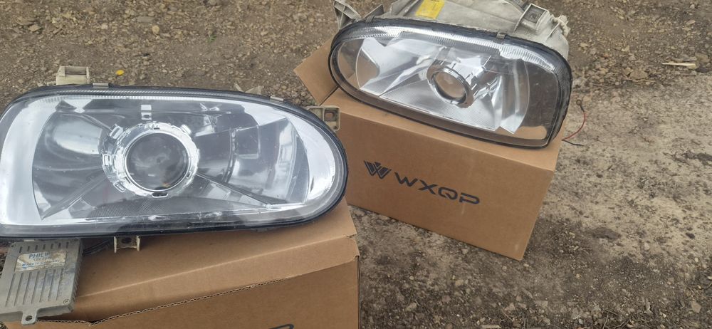 Be Led фары на Гольф 3