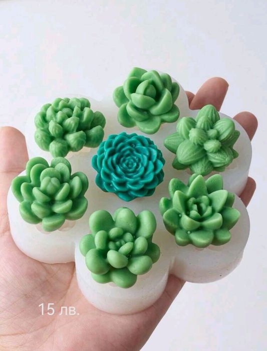 Силиконови форми цветя