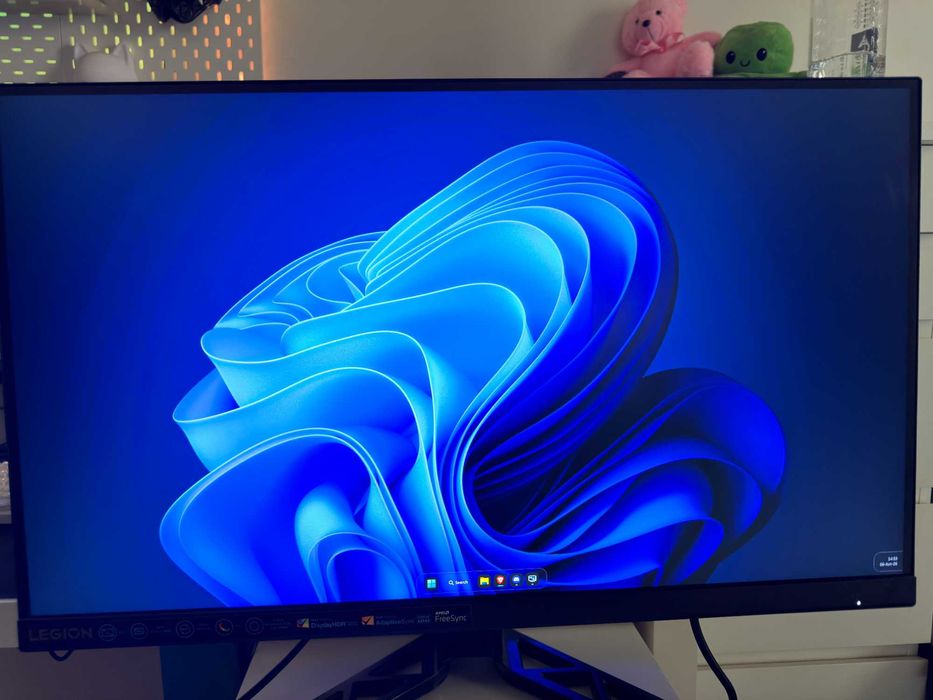 Monitor Gaming LED IPS Lenovo Legion R27qe, 27", QHD (2560x1440), 180Hz, 0.5ms + cadou suport 2 monitoare
