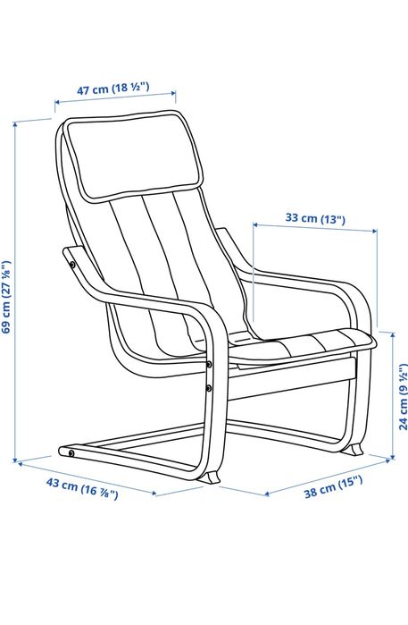 Poeng-Ikea Fotoliu pentru copii