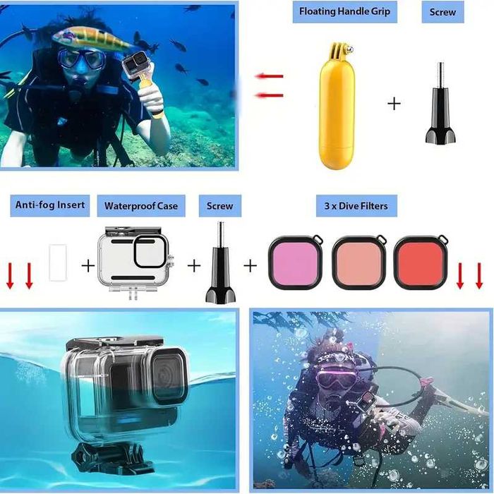 Комплект Аксесоари - GoPro Hero 13 Black - GARV Multiset 2