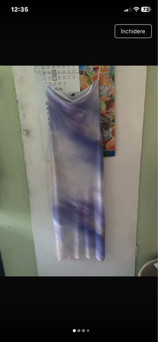 rochie multicolorata