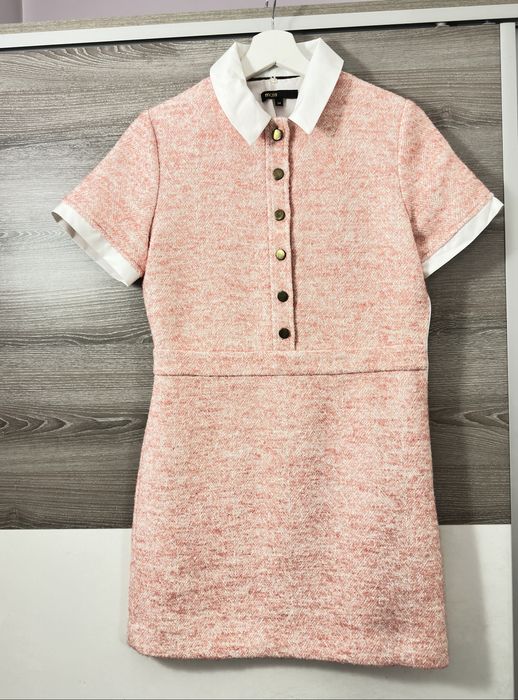 Розова рокля букле Maje