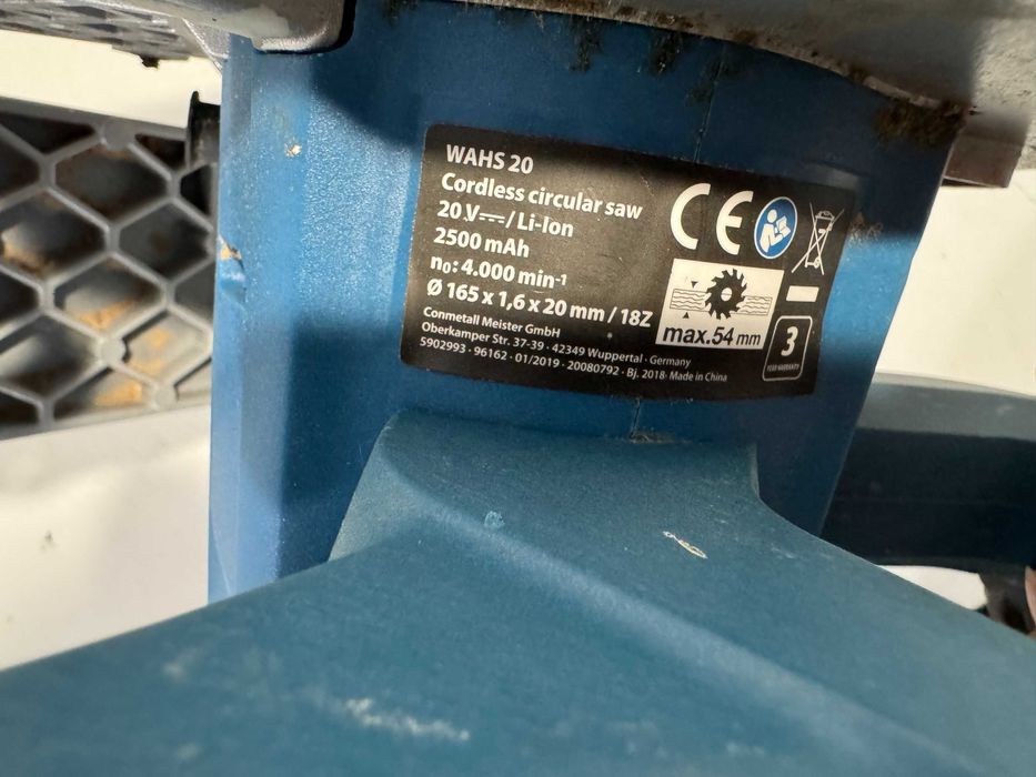 Ръчен циркуляр - Workzone 20 V li ion