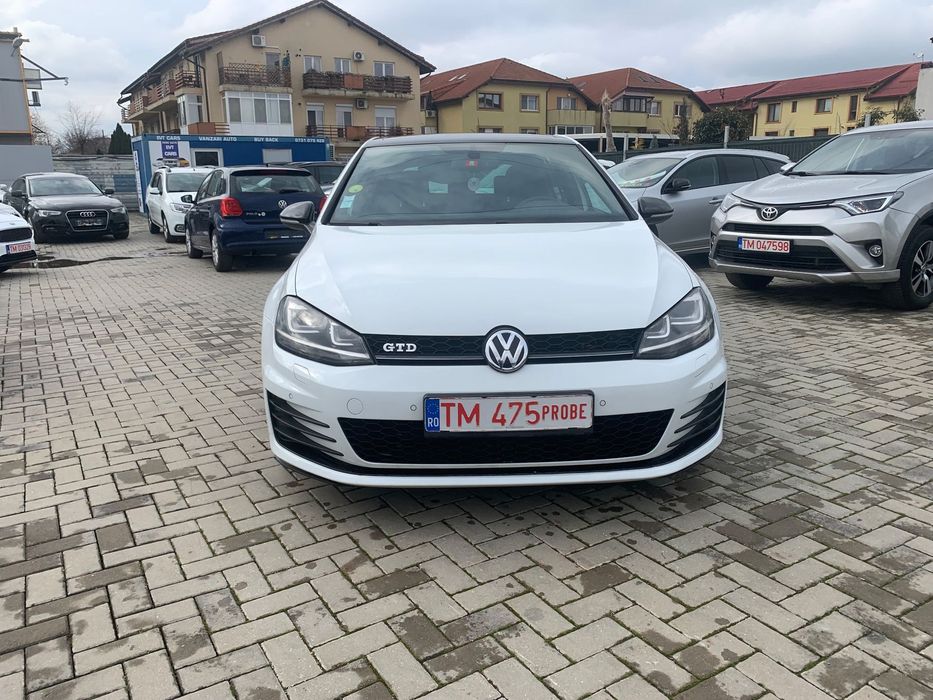 Volkswagen Golf VW Golf 7 GTD, 184 Cp,an2015, CUTIE DSG,Euro6,Navigatie