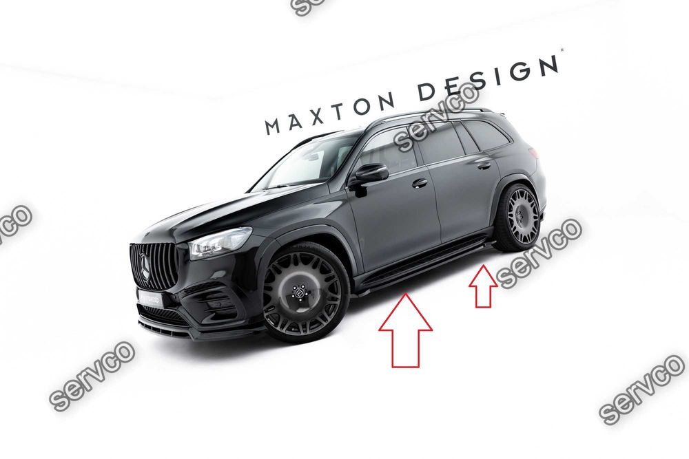Praguri Mercedes GLS X167 AMG-Line Facelift 2023- v2 - Maxton Design