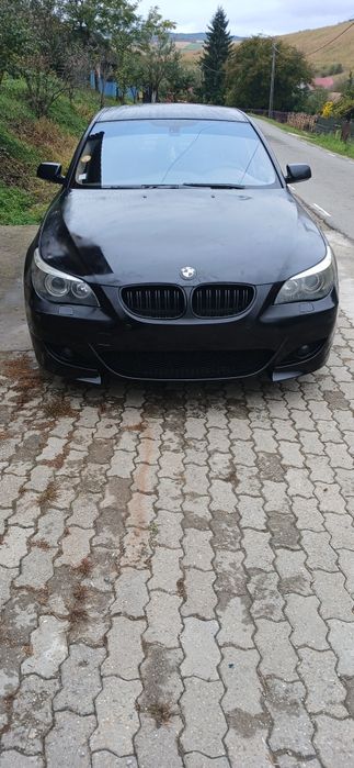 Bmw E60 525D 177cp Navi mare Piele Încălzire Xenon Senzori parcare