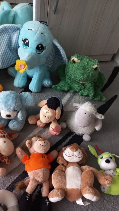 Плюшени играчки,кола,конструктор,строителна к