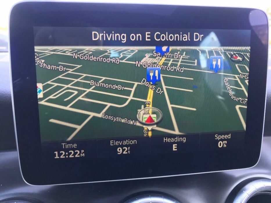 Card Harti Mercedes A B CLA CLS E GL GLE M Garmin Romania 2025/2026 V22