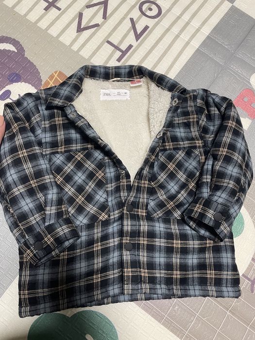 Яке Benetton и Връхна ризка Zara 86см