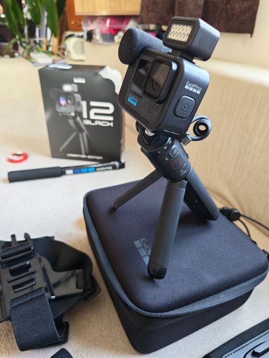 GoPro HERO 12 Black Creator Edition – Пълен комплект за влогинг