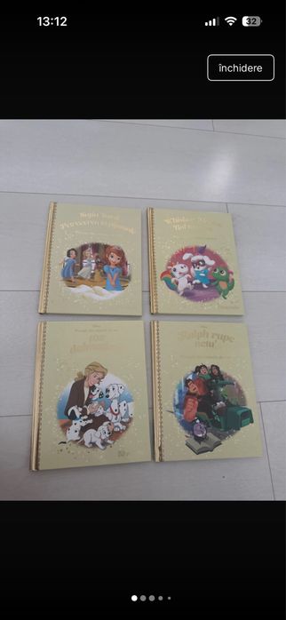 Carti Disney colectia de aur  4 bucati