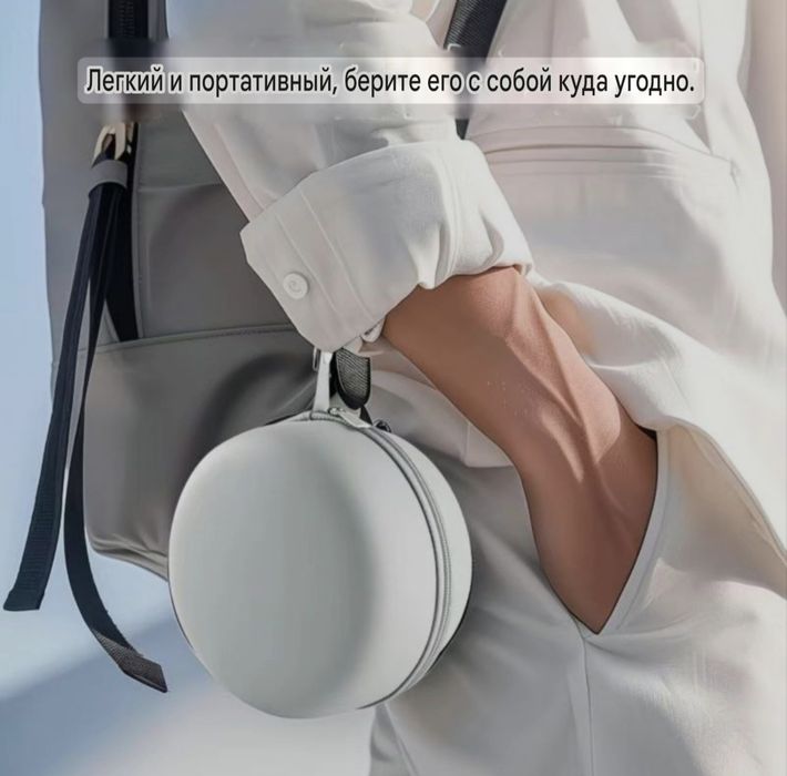 Подушка на шею для путешествий ортопедическая в кейсе