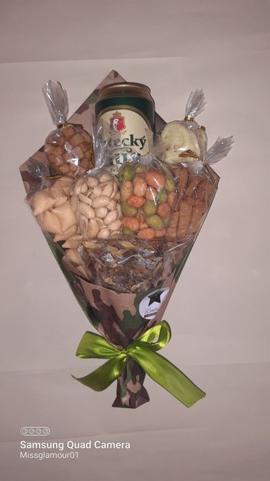 Мужские букеты и боксы