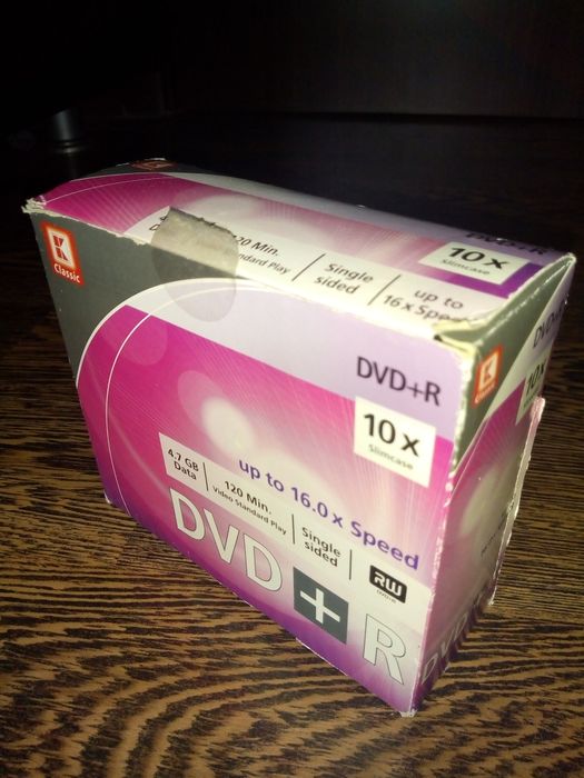 Нови дискове DVD/кутия 10бр.